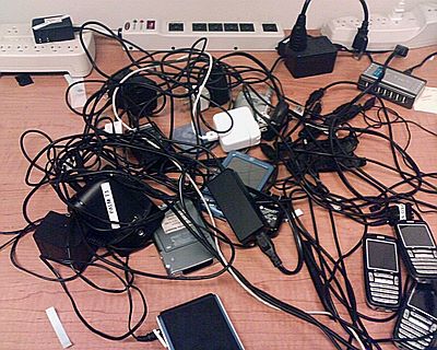 electrical mess