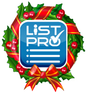 ListPro for all your holiday lists