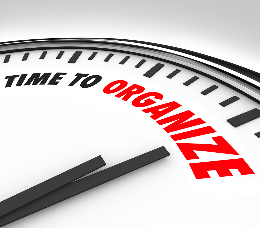 Time to organize your information